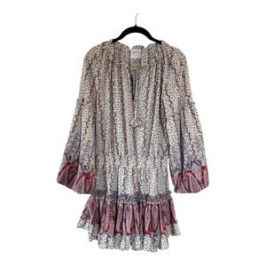 MISA Los Angeles Elisabetta Paisley Peasant Dress Size XS